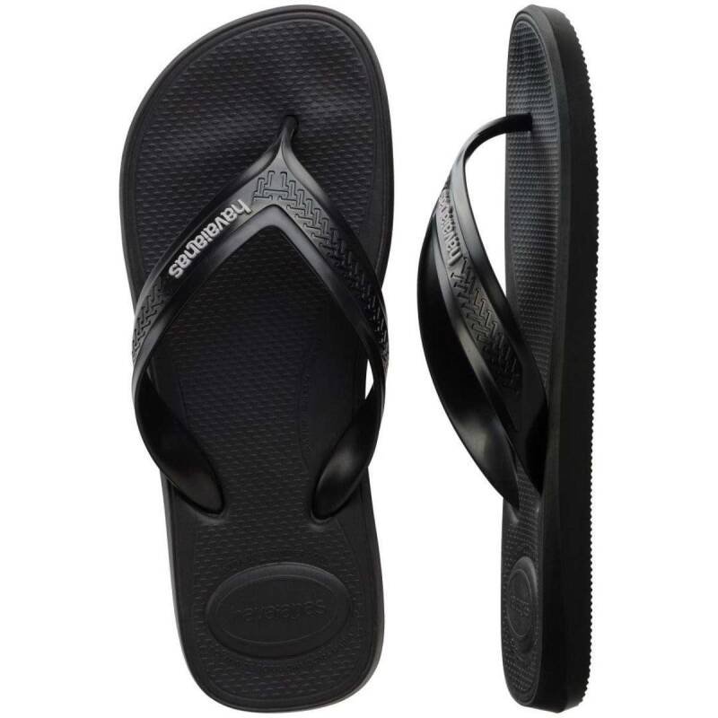 Chinelo Havaianas Top Max Comfort Fc - Masculino - Preto Preto 5