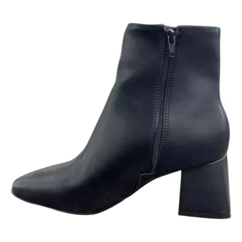 Bota Vizzano Salto Bloco - Feminina - Preto Preto 3