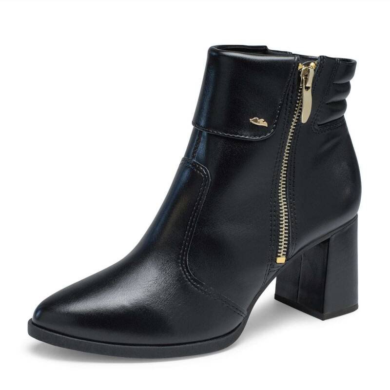 Bota Dakota Cano Baixo - Feminina - Preto Preto 3