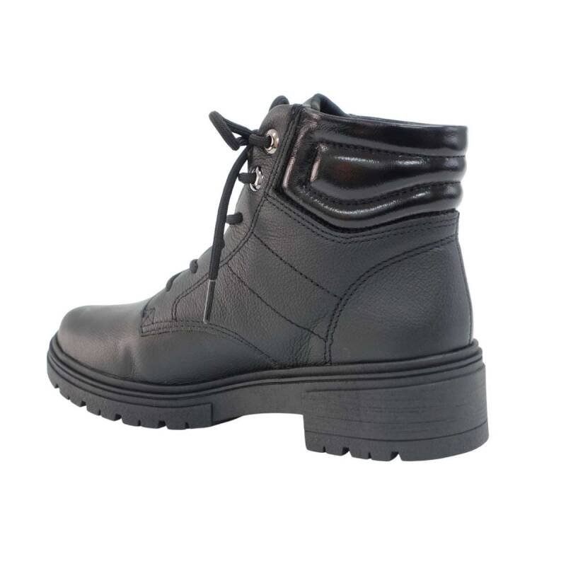Bota Dakota Cano Baixo - Feminino - Preto Preto 3