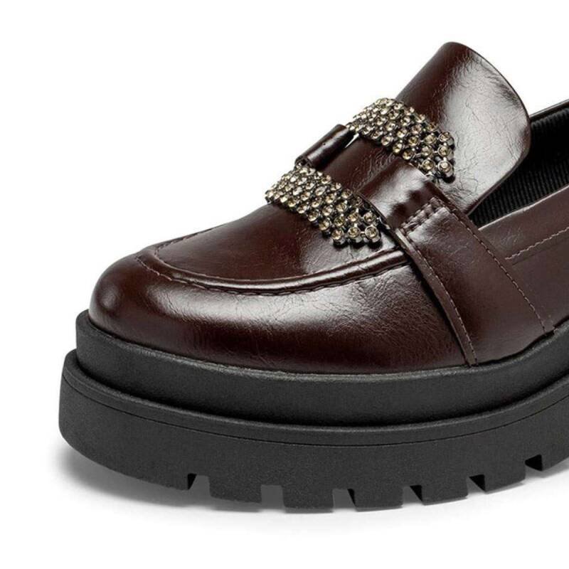 Mocassim Dakota Loafer - Feminino Marrom 4