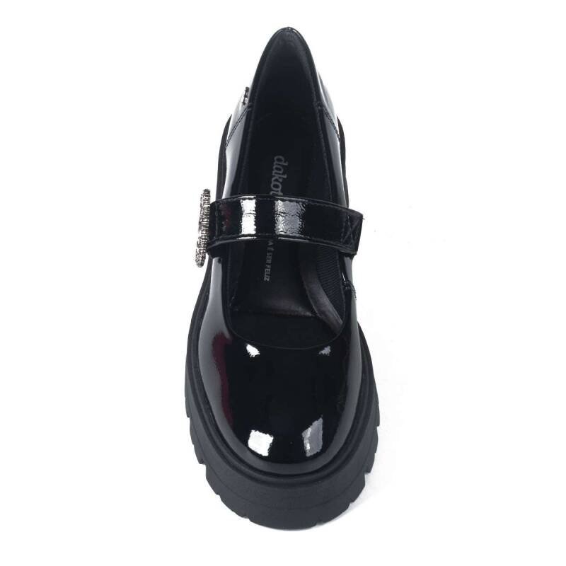 Sapato Dakota Tratorado - Feminino - Preto Preto 3