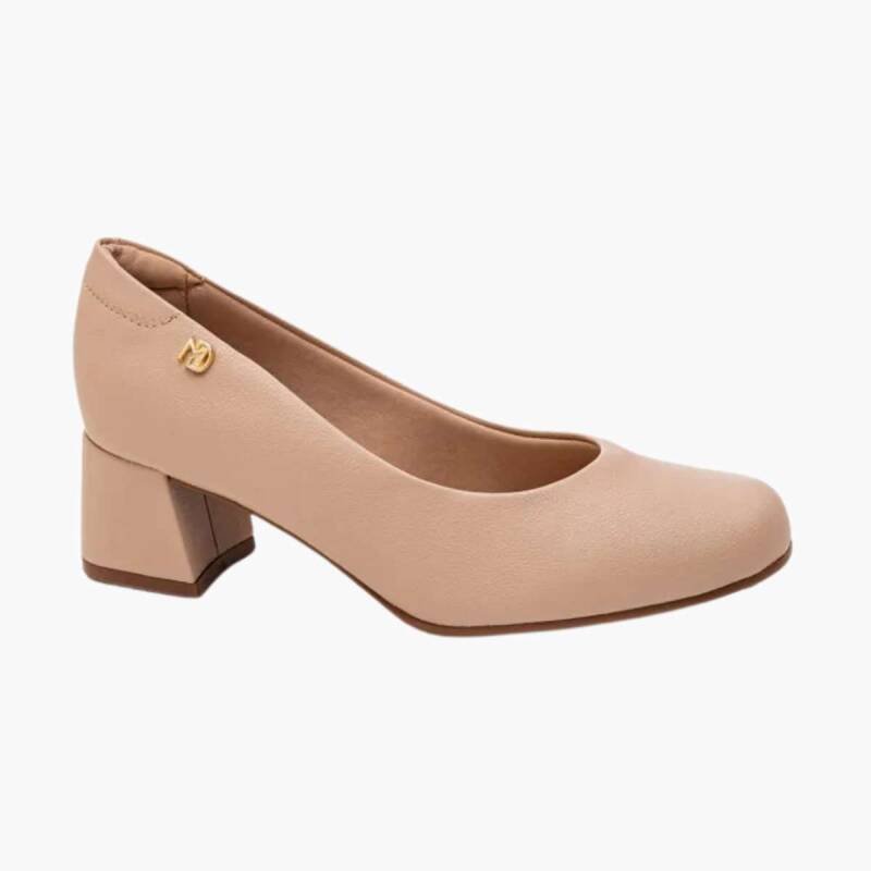 Sapato Modare Casual - Feminino - Bege Bege 1