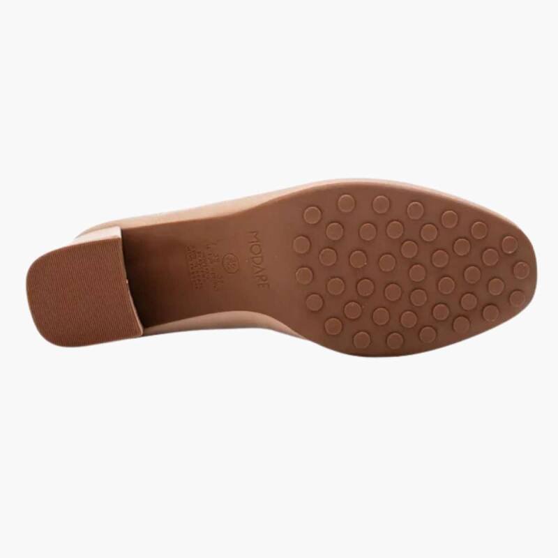 Sapato Modare Casual - Feminino - Bege Bege 4