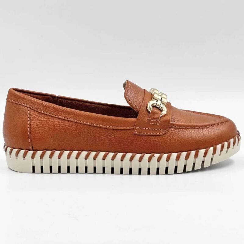 Sapato Bottero Mocassim - Feminino - Marrom Marrom 1