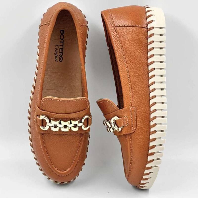 Sapato Bottero Mocassim - Feminino - Marrom Marrom 4