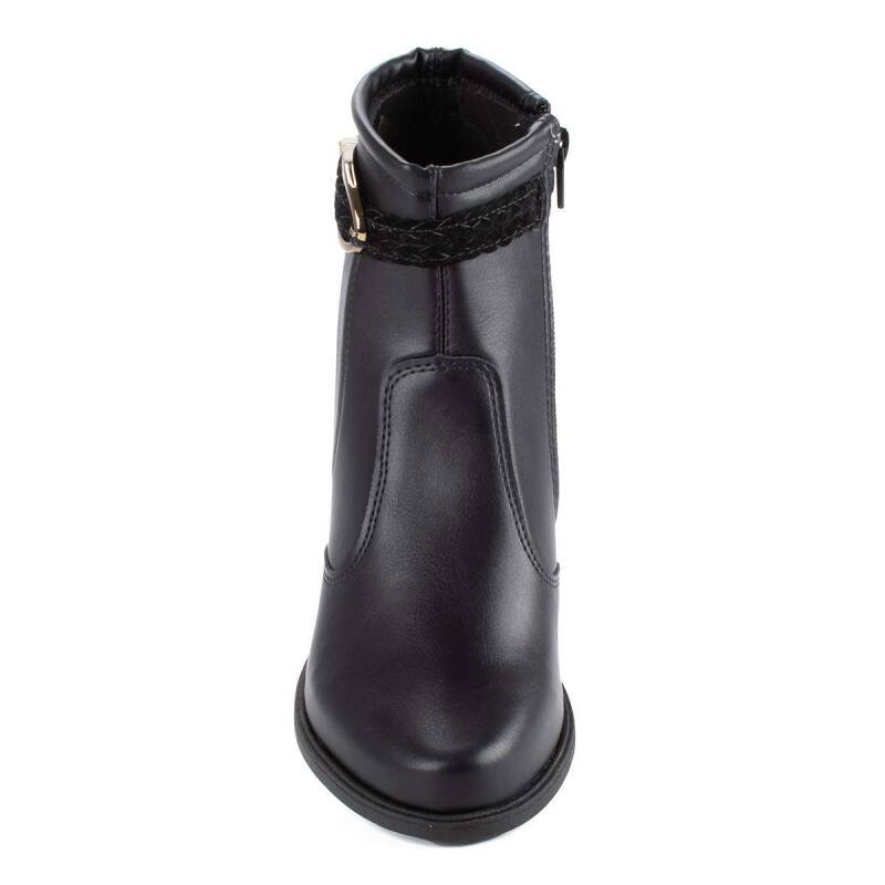 Bota Mississipi Cano Baixo - Feminina - Preto Preto 2