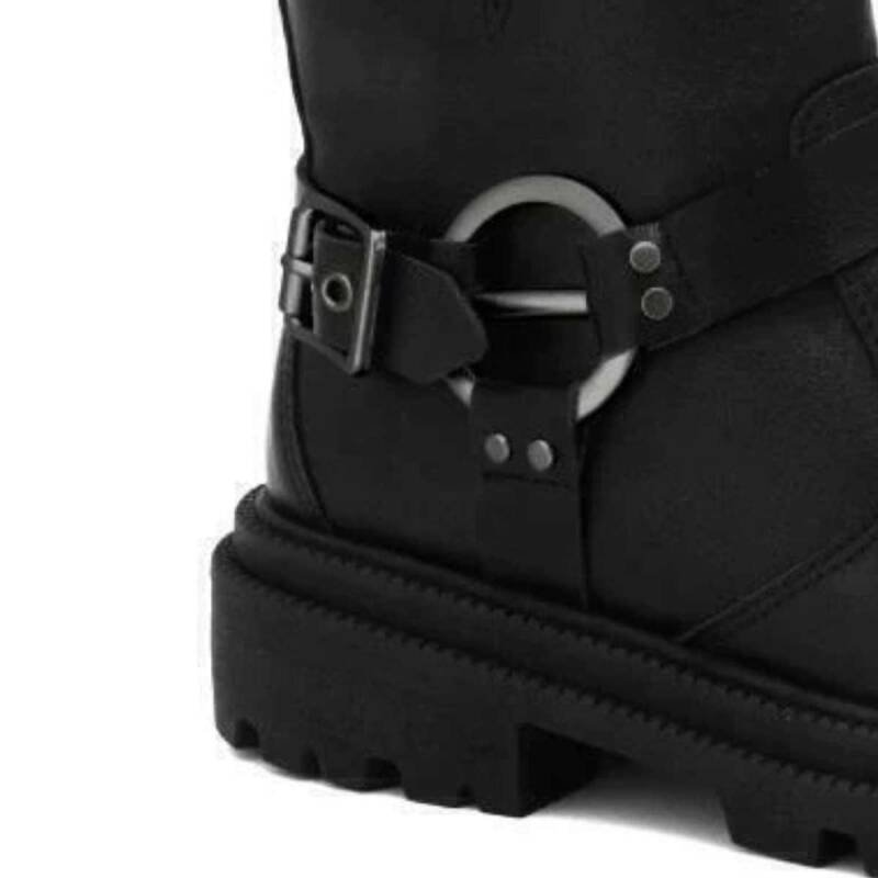 Bota Ramarim Coturno - Feminina - Preto Preto 3