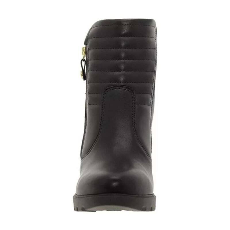 Bota Moleca Salto Bloco - Feminino - Preto Preto 5
