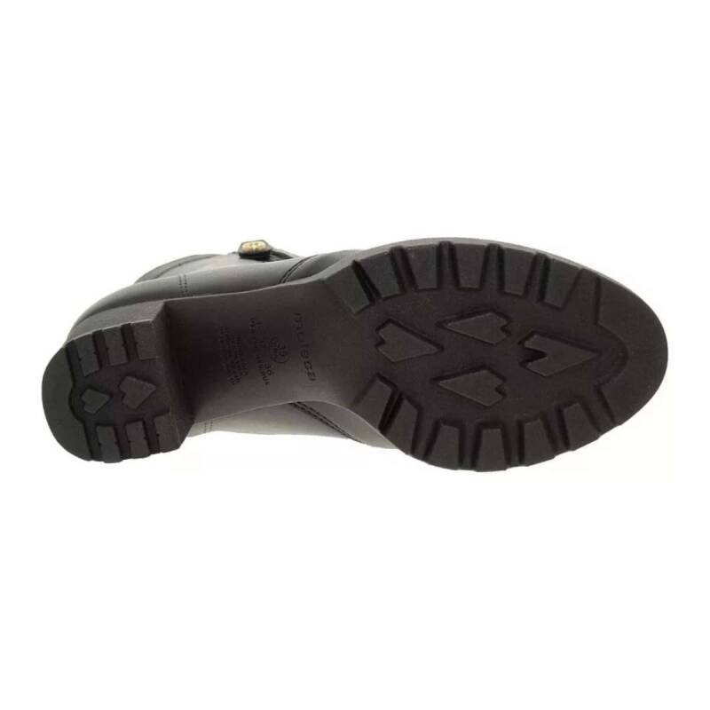 Bota Moleca Salto Bloco - Feminino - Preto Preto 7