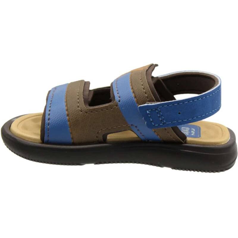 Sandália Cartago Mini III - Infantil - Marromcastorazul Marrom 3