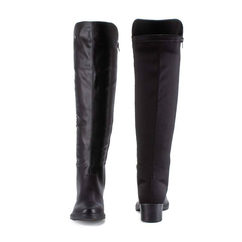 Bota Mississipi Cano Longo - Feminina - Preto Preto 4