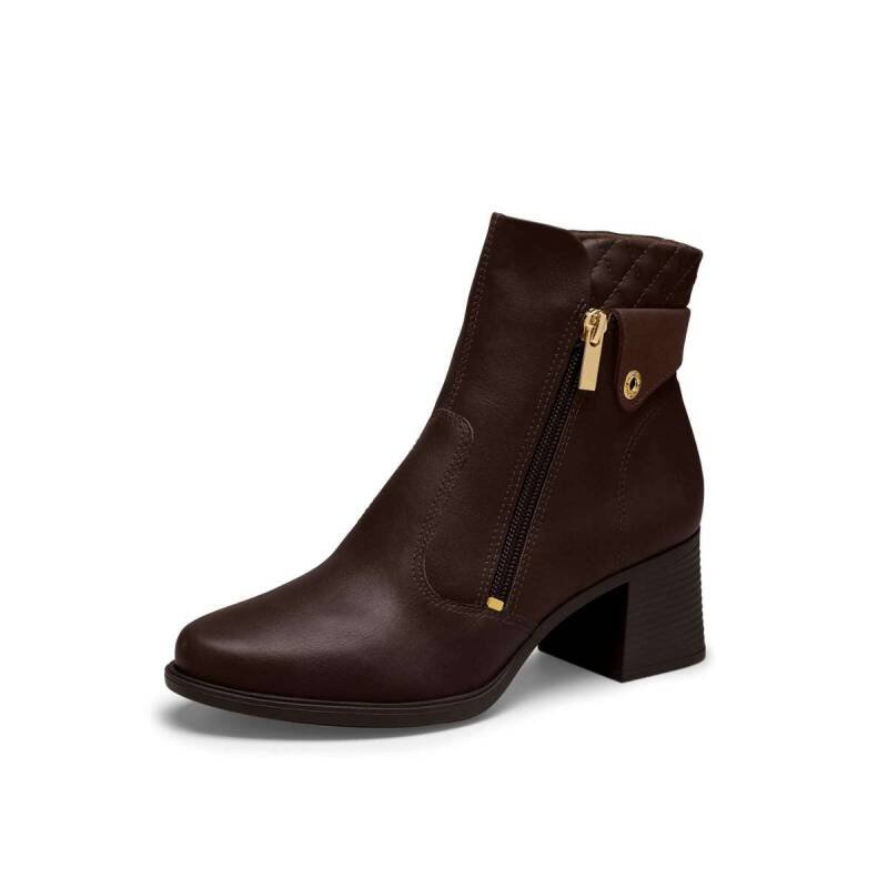 Bota Mississipi Cano Baixo - Feminina - Marrom Marrom 2