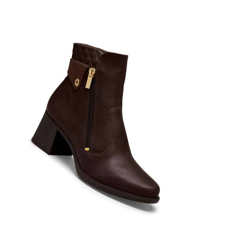 Bota Mississipi Cano Baixo - Feminina - Marrom Marrom 3