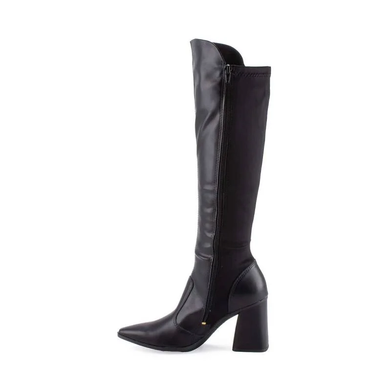 Bota Mississipi Cano Longo - Feminina - Preto Preto 2