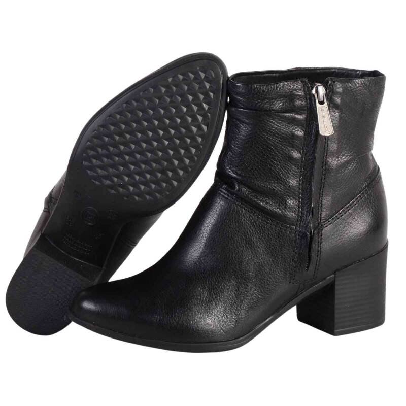 Bota Bottero Salto Bloco - Feminina - Preto Preto 4