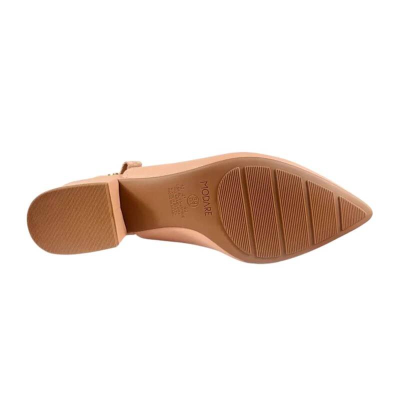 Sapato Modare Slingback - Feminino - Nude Nude 5