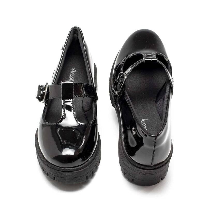 Sapato Mississipi Mary Jane - Feminino - Preto Preto 3