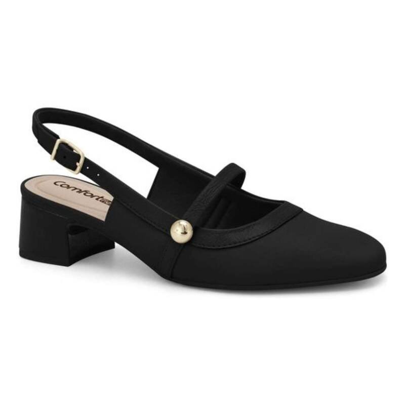 Sapato Comfortflex Slingback - Feminino