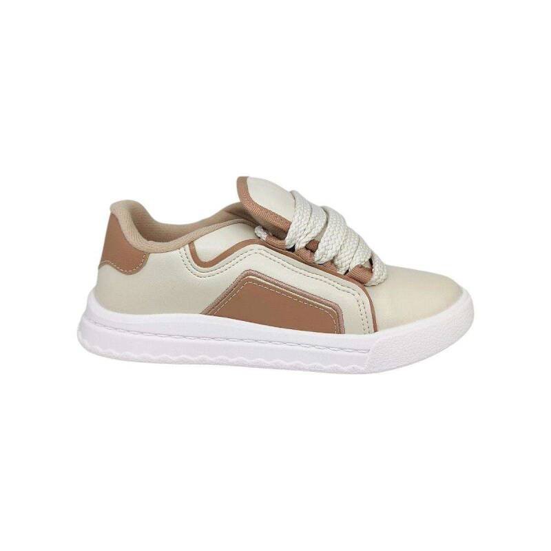 Tenis Molekinha Freestyle Confortável - Infantil - Branco o