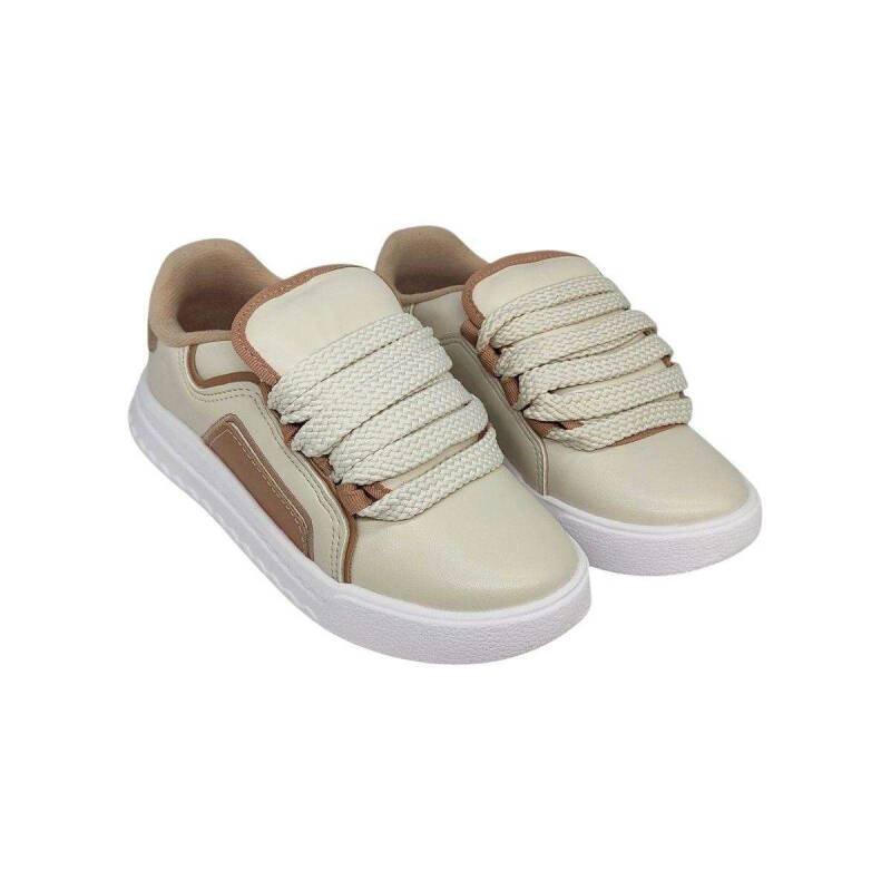 Tenis Molekinha Freestyle Confortável - Infantil - Branco o Branco Off 5