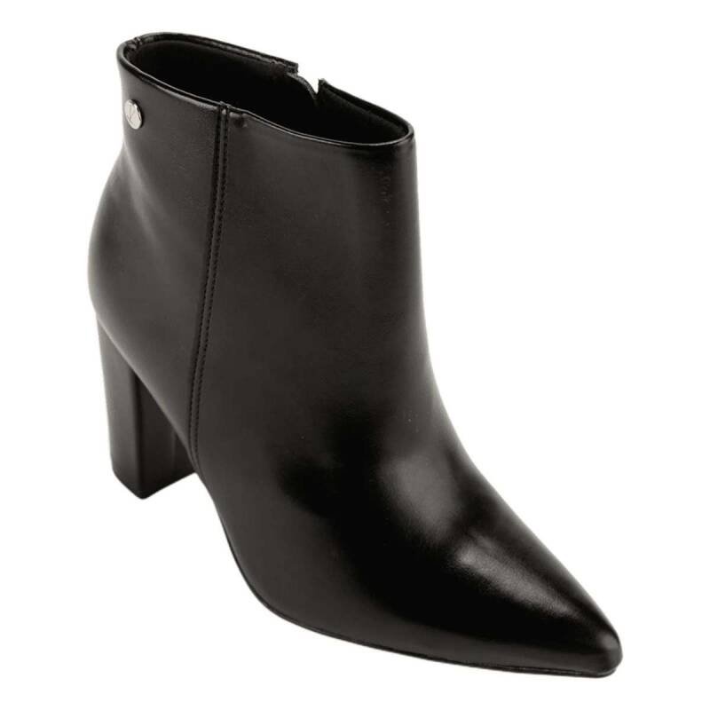 Bota Vizzano Cano Baixo - Feminina Preto 2