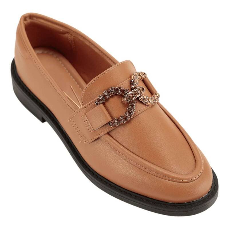 Sapato Vizzano Mocassim - Feminino - Marrom Marrom 2