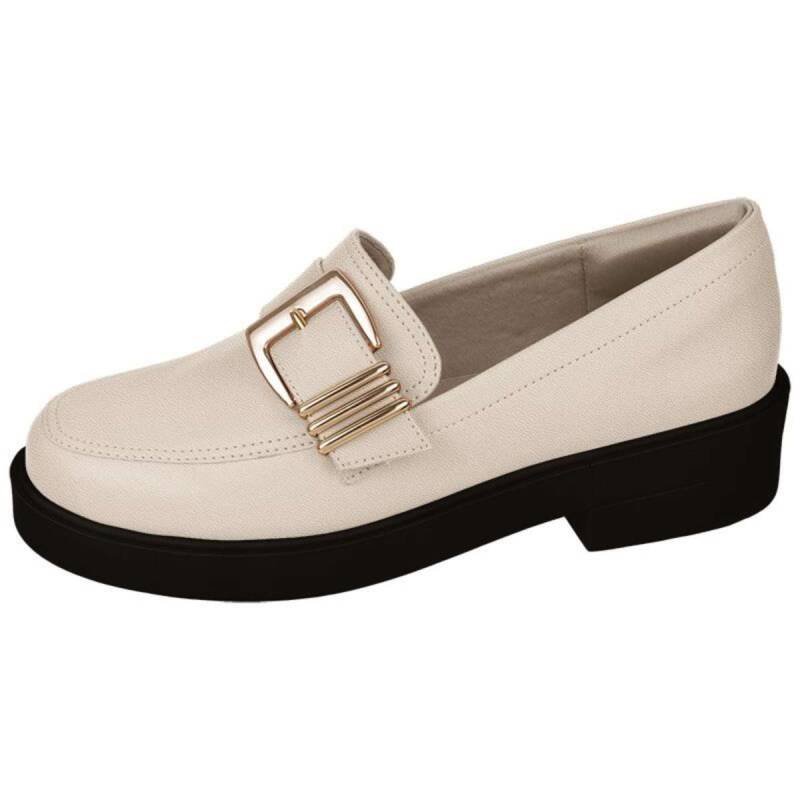 Sapato Bebecê Oxford - Feminino Creme 2