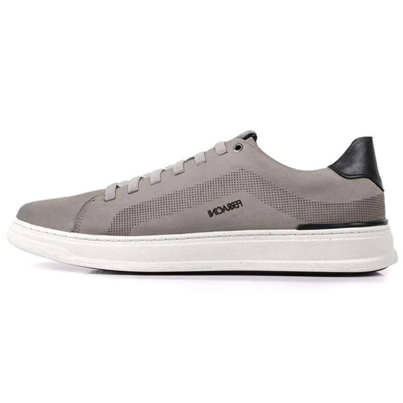 Sapatenis Ferracini Casual - Masculino - Cinza Cinza 3
