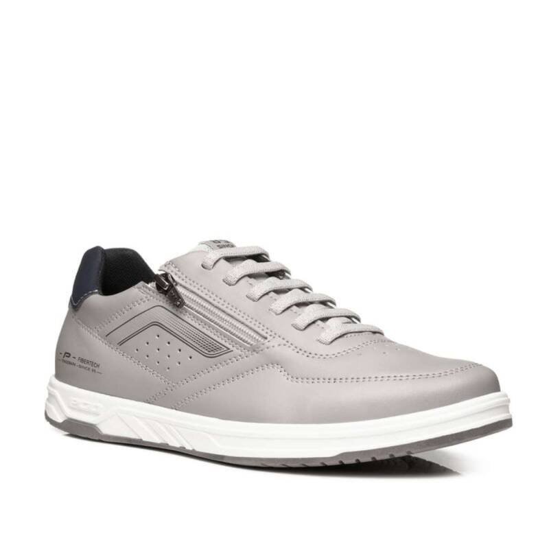 Sapatenis Pegada Microfibra - Masculino Cinza 2