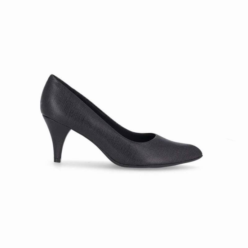 Scarpin Piccadilly Salto Alto - Feminino - Preto
