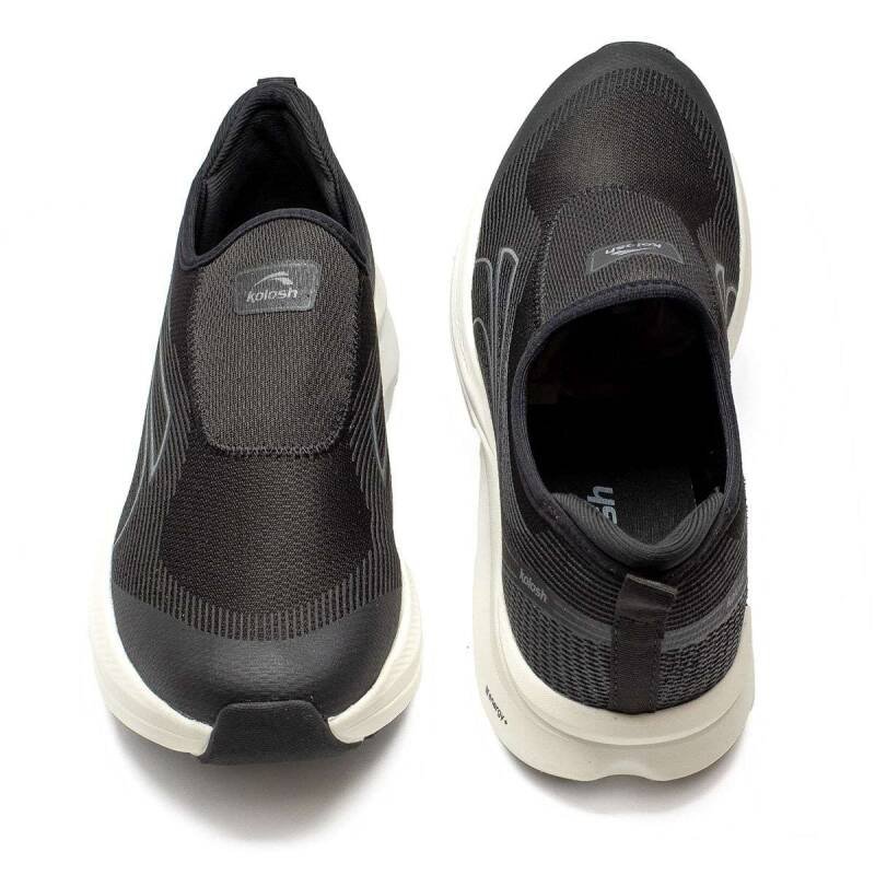 Tenis Kolosh Esportivo Byte - Masculino - Preto Preto 4
