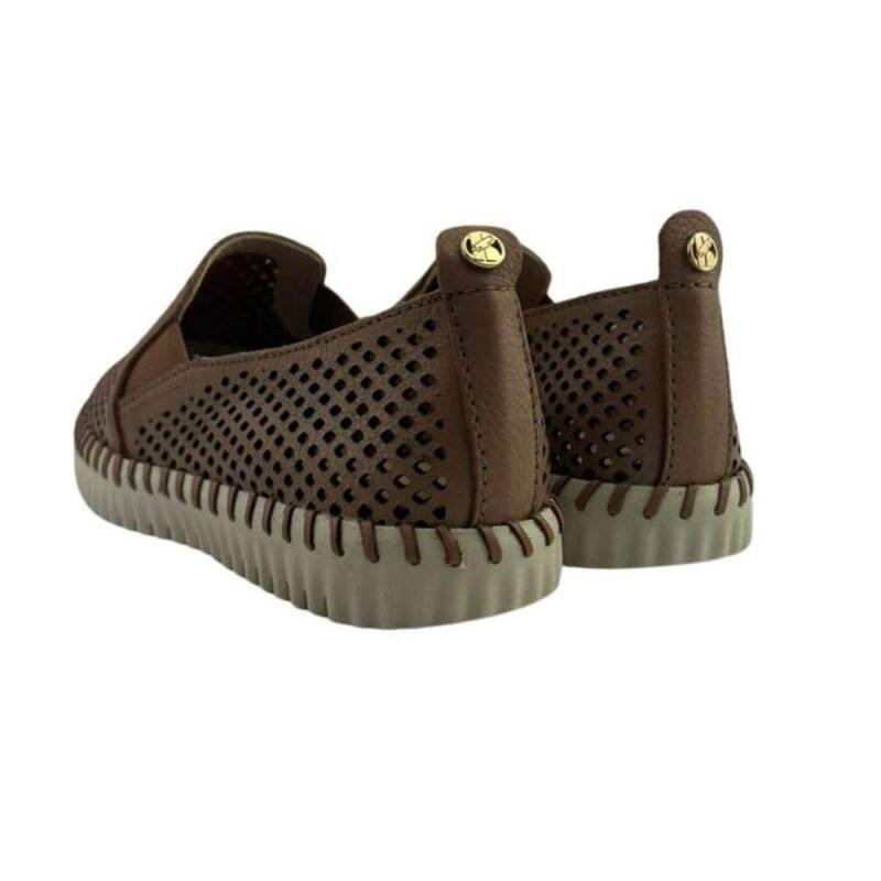 Sapato Bottero Slip On - Feminino Café 4