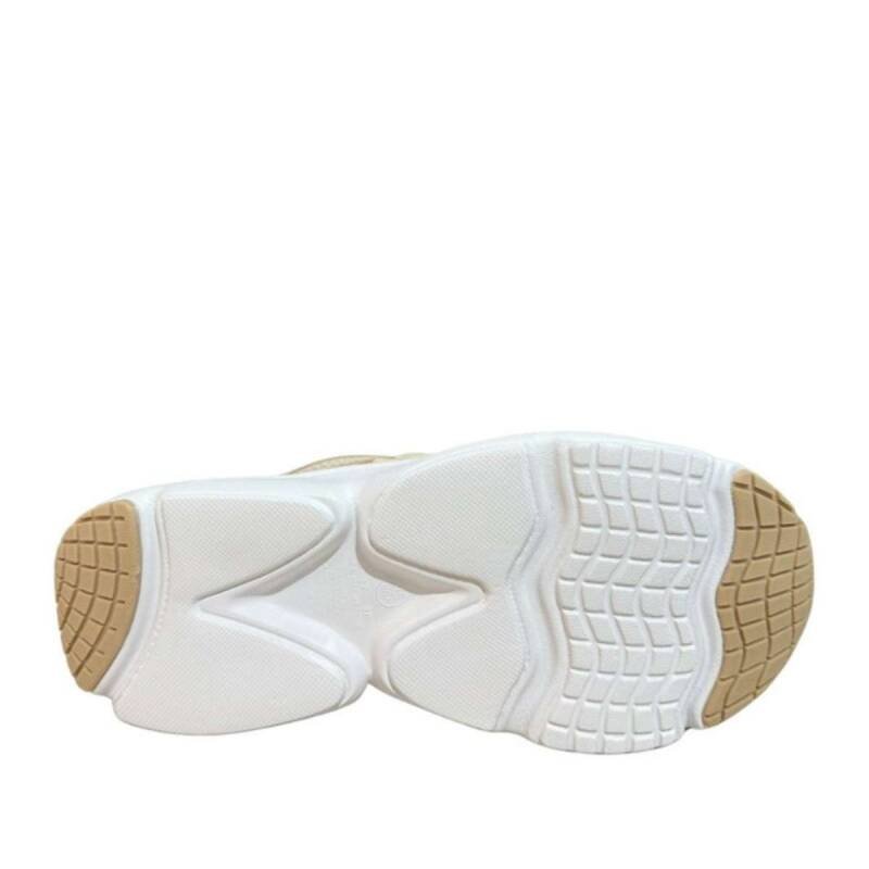 Tenis Vizzano Sneaker Casual - Feminino - Branco off Bege/Rosa 4