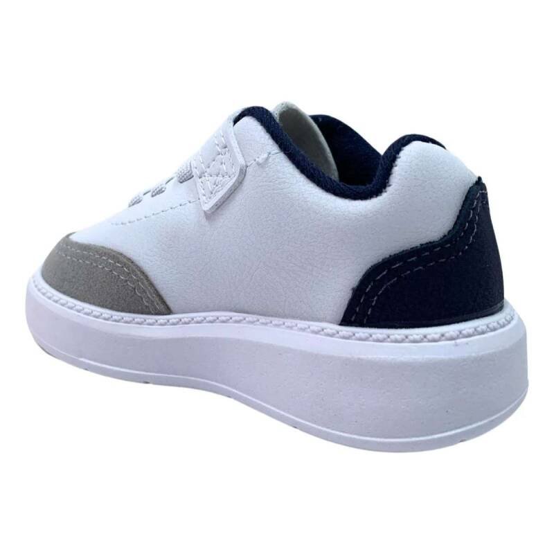 Tenis Molekinho Casual - Infantil - Branco Branco 4