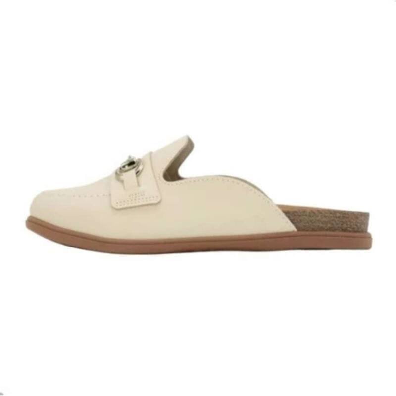 Sapato Moleca Mule - Feminino - Branco off Off White 2