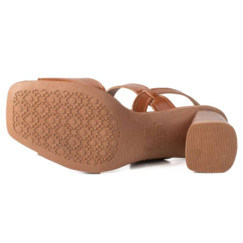 Sandalia Dakota Salto Bloco - Feminina - Caramelo Caramelo 5