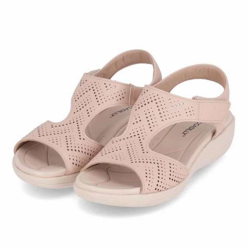 Sandalia Piccadilly Fascite - Feminina - Rose Rosa 3