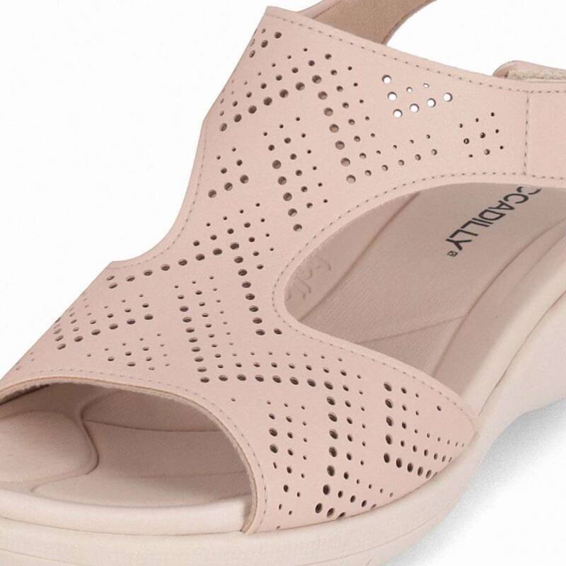 Sandalia Piccadilly Fascite - Feminina - Rose Rosa 4