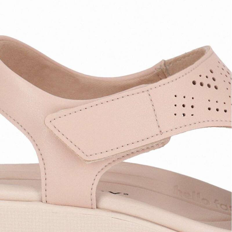 Sandalia Piccadilly Fascite - Feminina - Rose Rosa 5