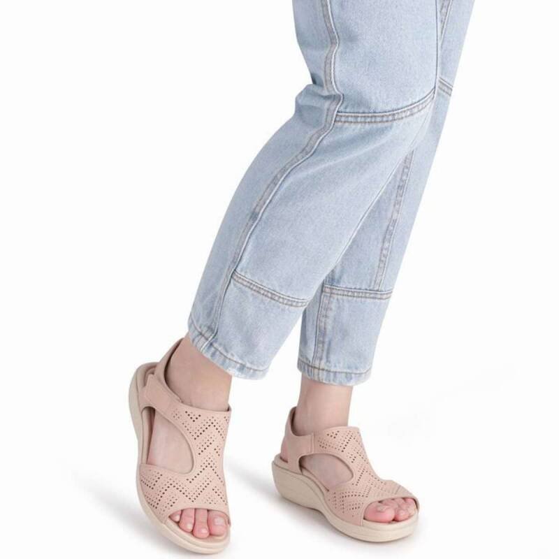 Sandalia Piccadilly Fascite - Feminina - Rose Rosa 6