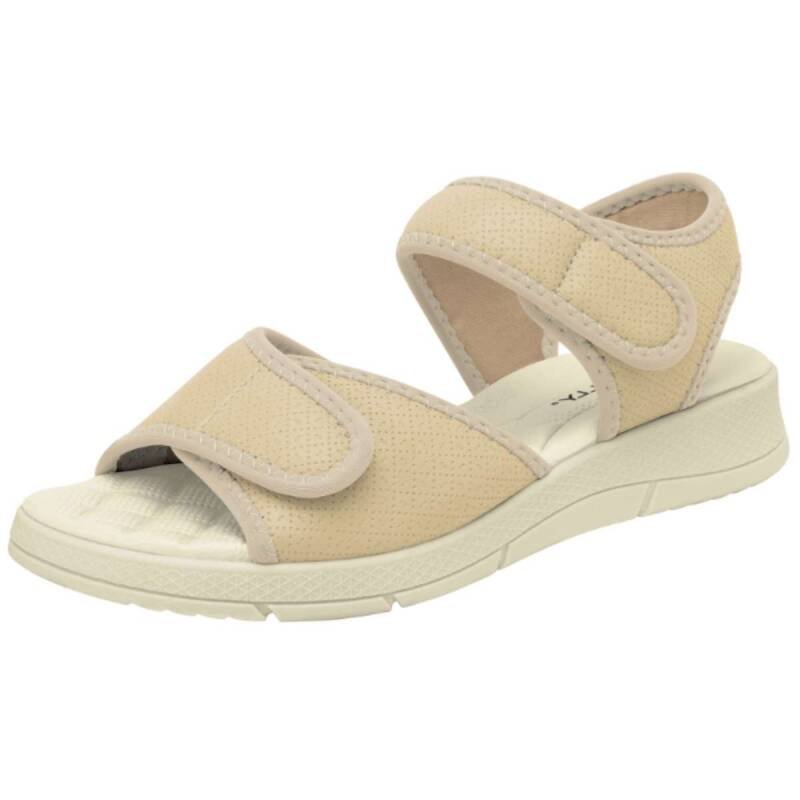 Sandalia Piccadilly Papete - Feminina - Bege Bege 2