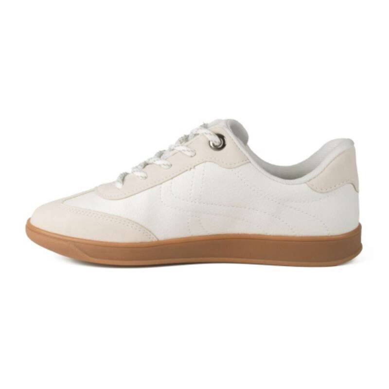 Tenis Dakota Foggia - Feminina - Marfim Branco/Prata 2