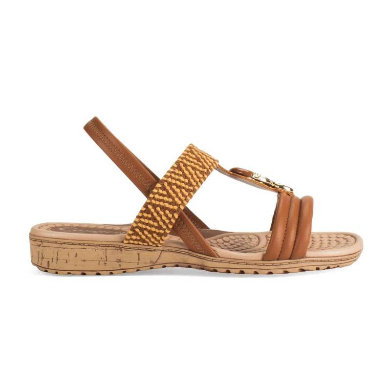 Sandalia Campesi Casual - Feminina - Marrom