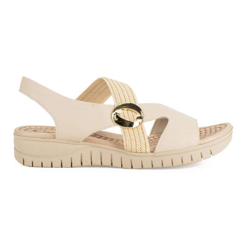 Sandalia Campesi Papete - Feminina - Creme
