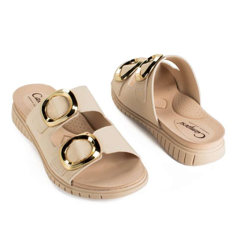 Tamanco Campesi Almeria - Feminino - Creme Creme 3