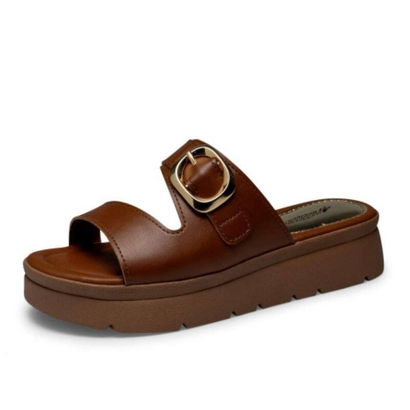 Tamanco Mississipi Galbani - Feminino - Marrom Marrom 2