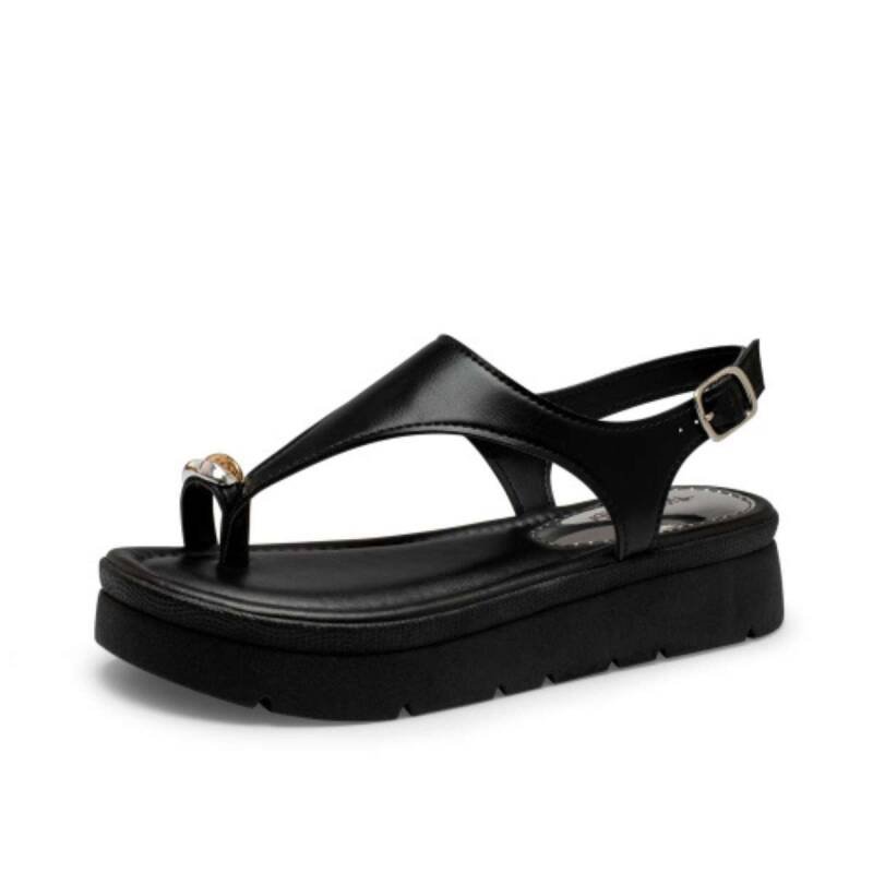 Sandalia Mississipi Flatform - Feminina - Preto Preto 2