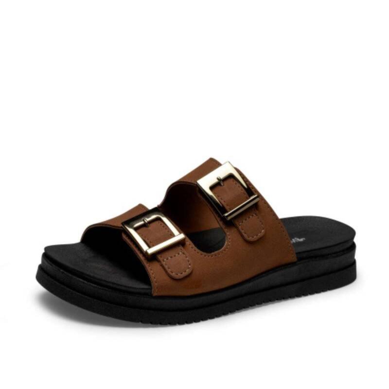 Tamanco Mississipi Foggia - Feminino - Marrom Marrom 2