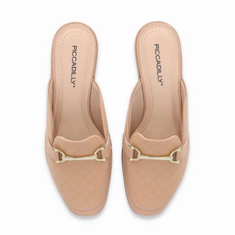 Sapato Piccadilly Mule - Feminino - Nude Nude 3